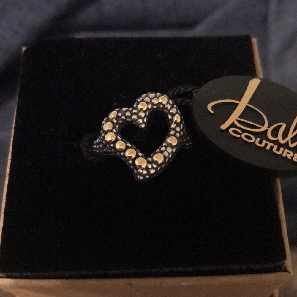 NWT 18K & SS Ring ♥️
